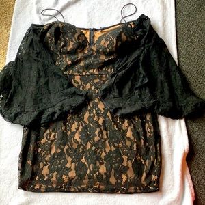 Black date night sexy dress